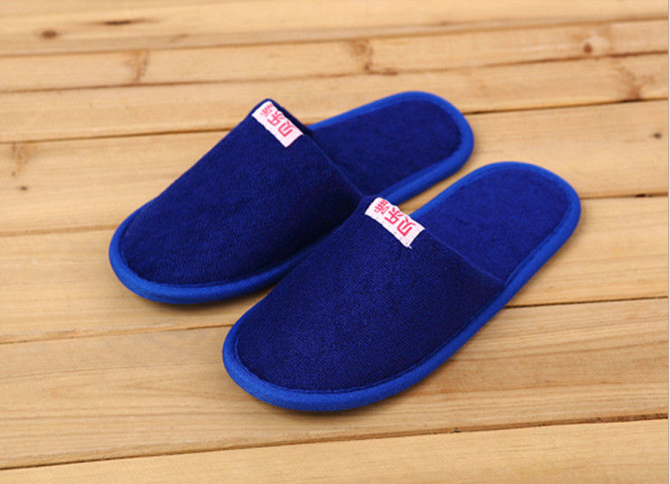 terry cloth flip flop slippers